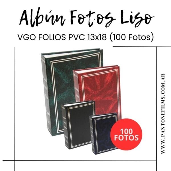 Album VGO colores 13x18 - 100 fotos