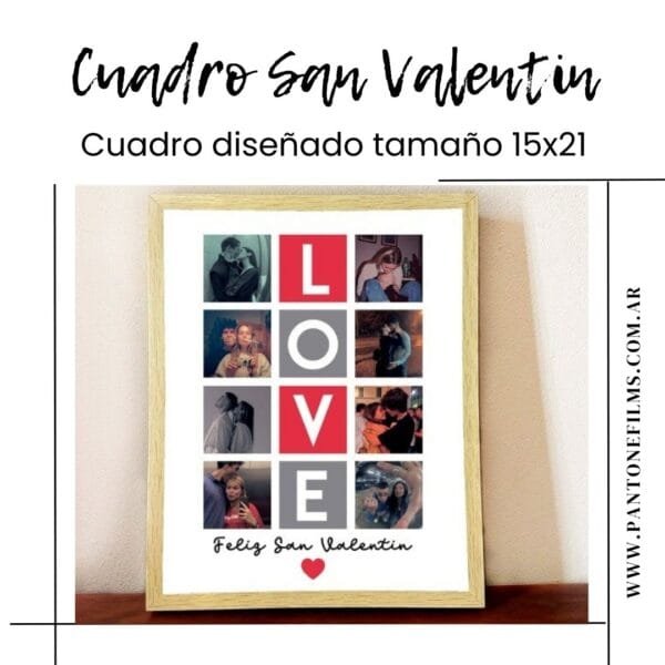 Cuadro San Valentin Chico