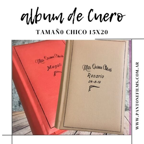 Album de cuero 15x21