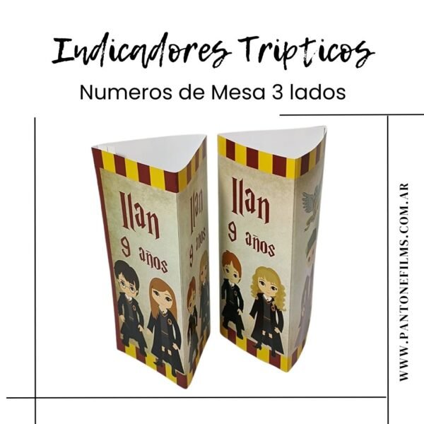 Indicadores de Mesa Tripticos - Imagen 2