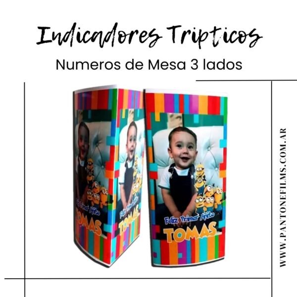 Indicadores de Mesa Tripticos - Imagen 4