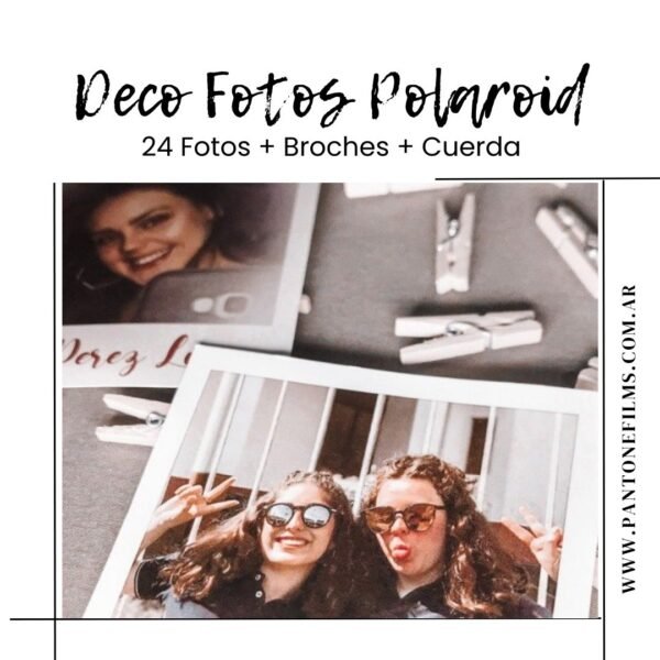 Deco Polaroid x24