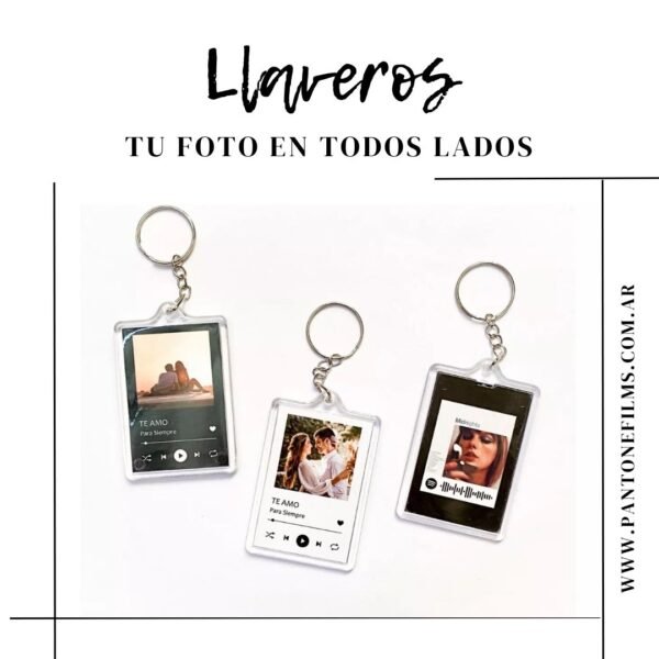 Llaveros con fotos