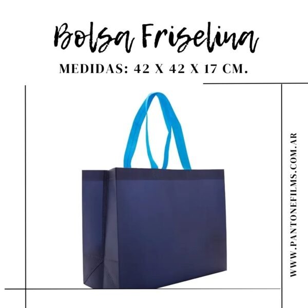Bolsa Friselina con tu logo - Imagen 2