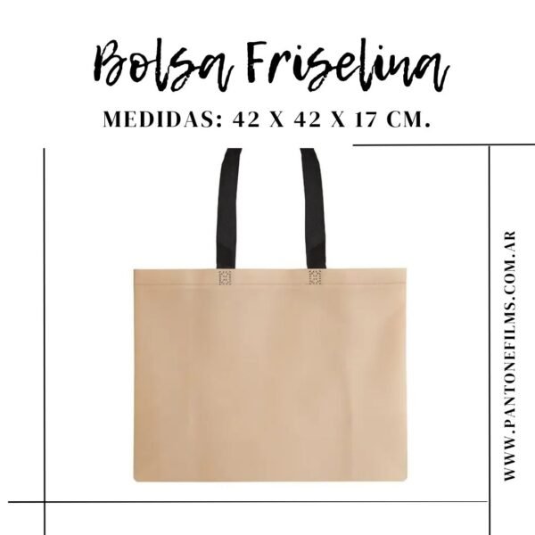 Bolsa Friselina con tu logo