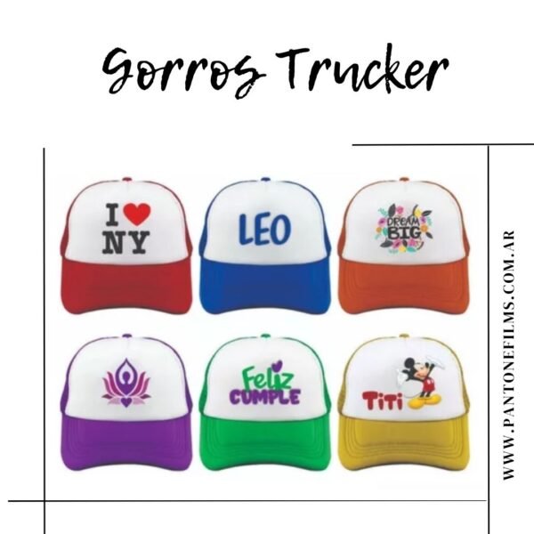 25 Gorros Trucker
