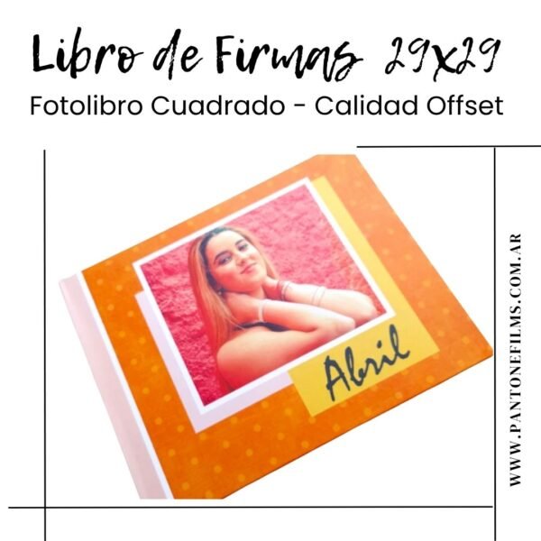 Libro de Firmas 29x29 Offset