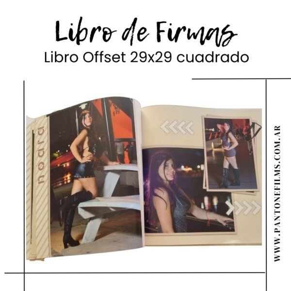 Libro de Firmas 29x29 Offset - Imagen 15