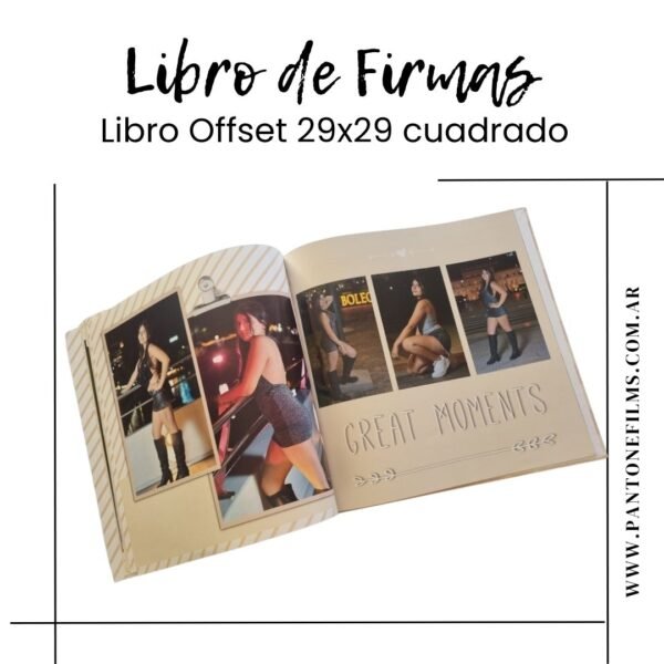 Libro de Firmas 29x29 Offset - Imagen 16