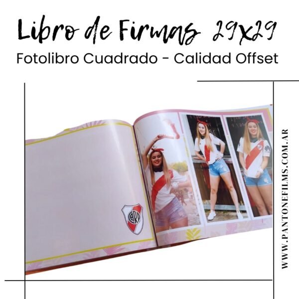 Libro de Firmas 29x29 Offset - Imagen 3