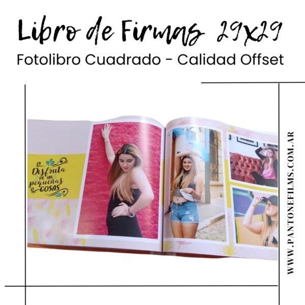 Libro de Firmas 29x29 Offset - Imagen 4