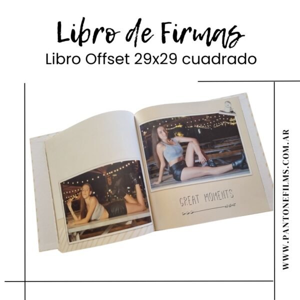 Libro de Firmas 29x29 Offset - Imagen 7