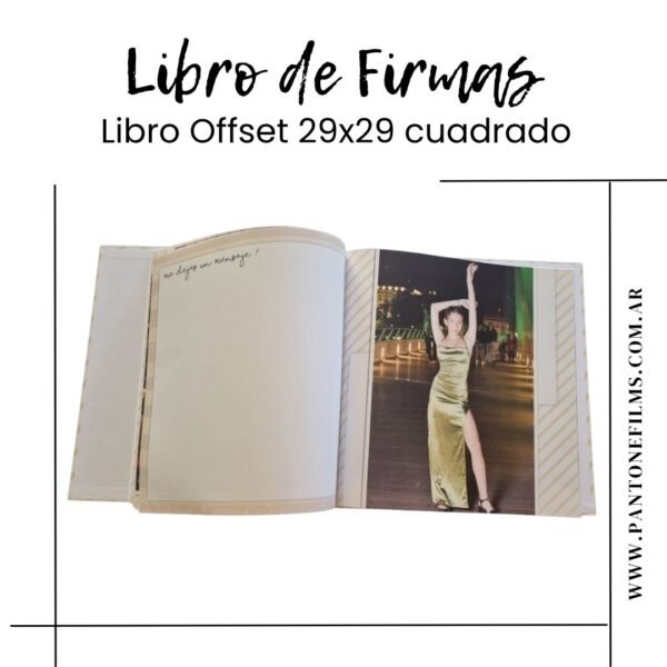 Libro de Firmas 29x29 Offset - Imagen 8