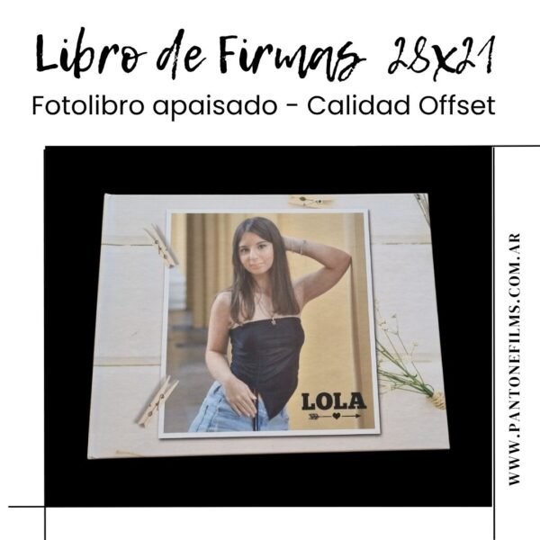 Libro de Firmas 28x21 Offset