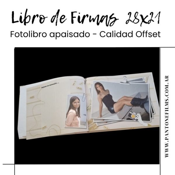 Libro de Firmas 28x21 Offset - Imagen 2