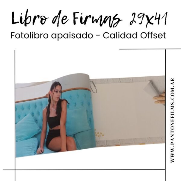 Libro de Firmas 29x41 Offset - Imagen 3