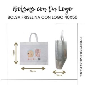 100 Bolsas 50×40 con tu Logo