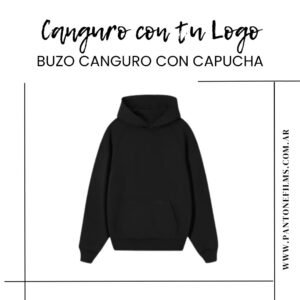 Buzo canguro con tu logo