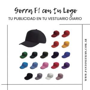 Gorra F1 Publicidad