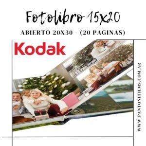 Fotolibro 20x15 Tapa Rigida