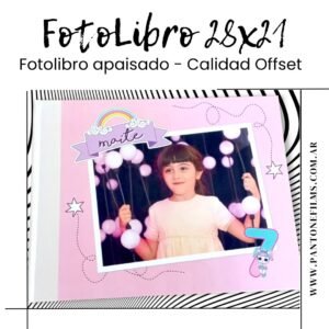 Fotolibro 28x21 c/100 Fotos