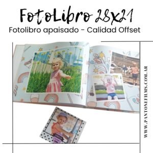 Fotolibro 28x21 c/60 Fotos