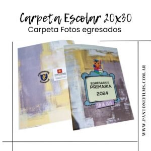 Carpetas Escolares A4
