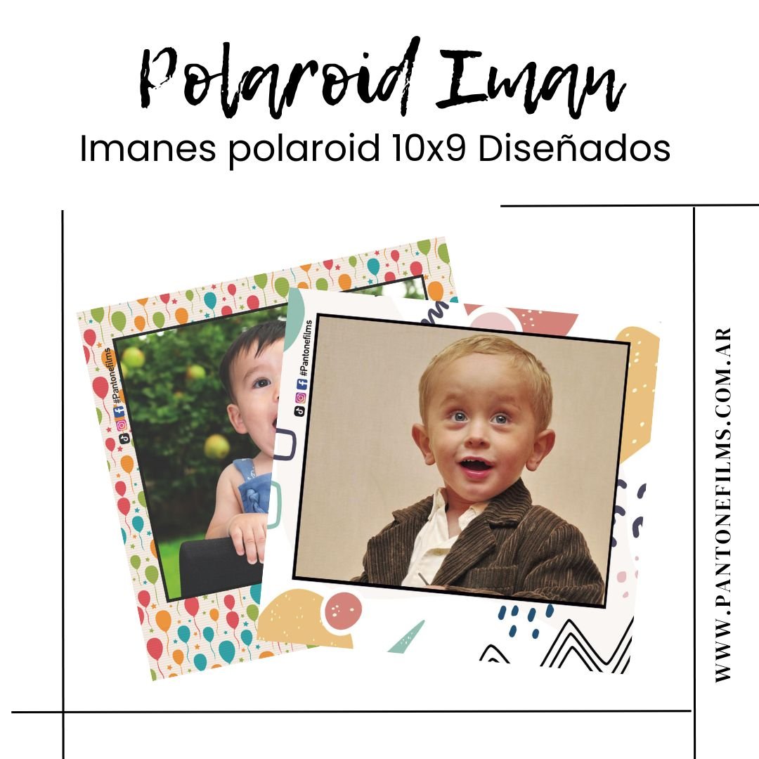 40 Polaroid Imantado